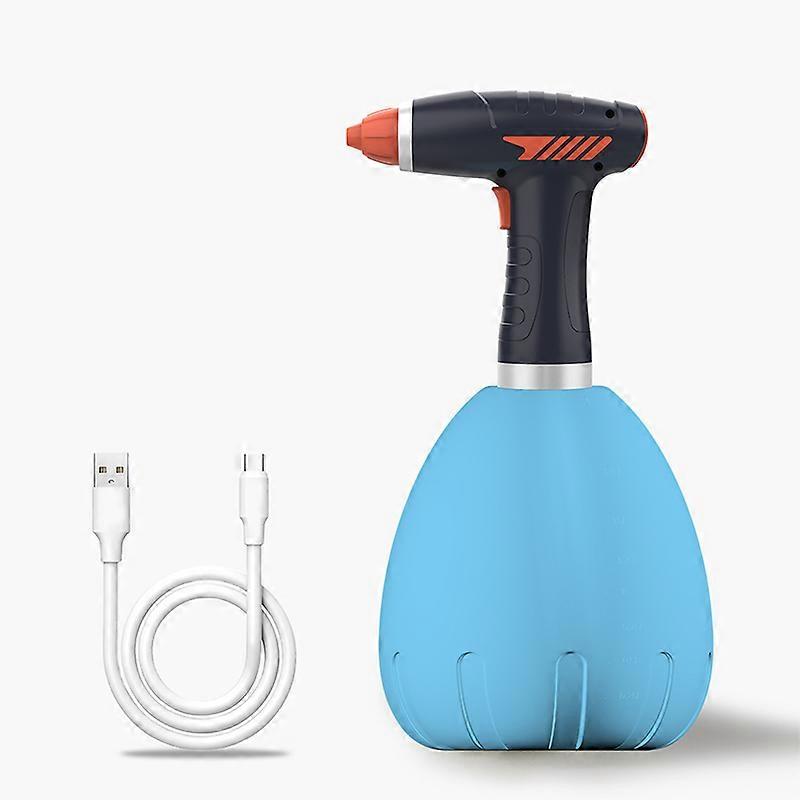 電気じょうろ1L2モード自動植物ミスタースプレーボトル家庭用ガーデニングブルー