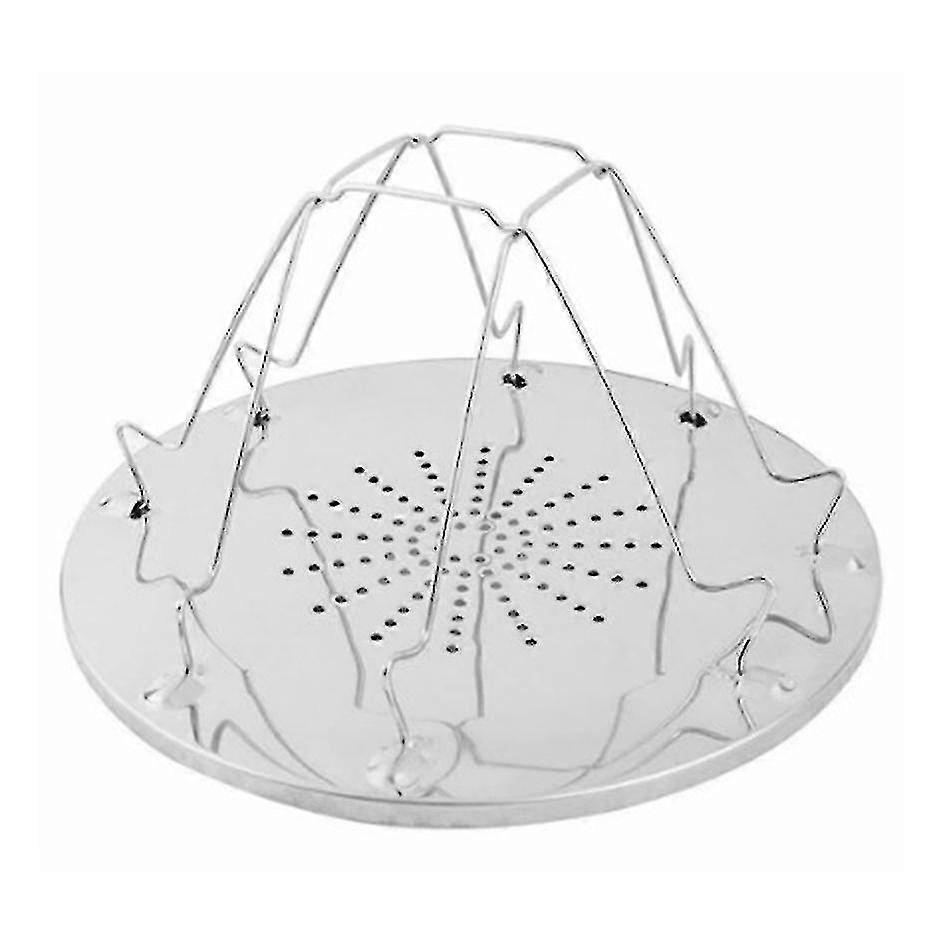 Camping Toaster Foldable Stand Porous Tray Bread Toaster For Outdoor