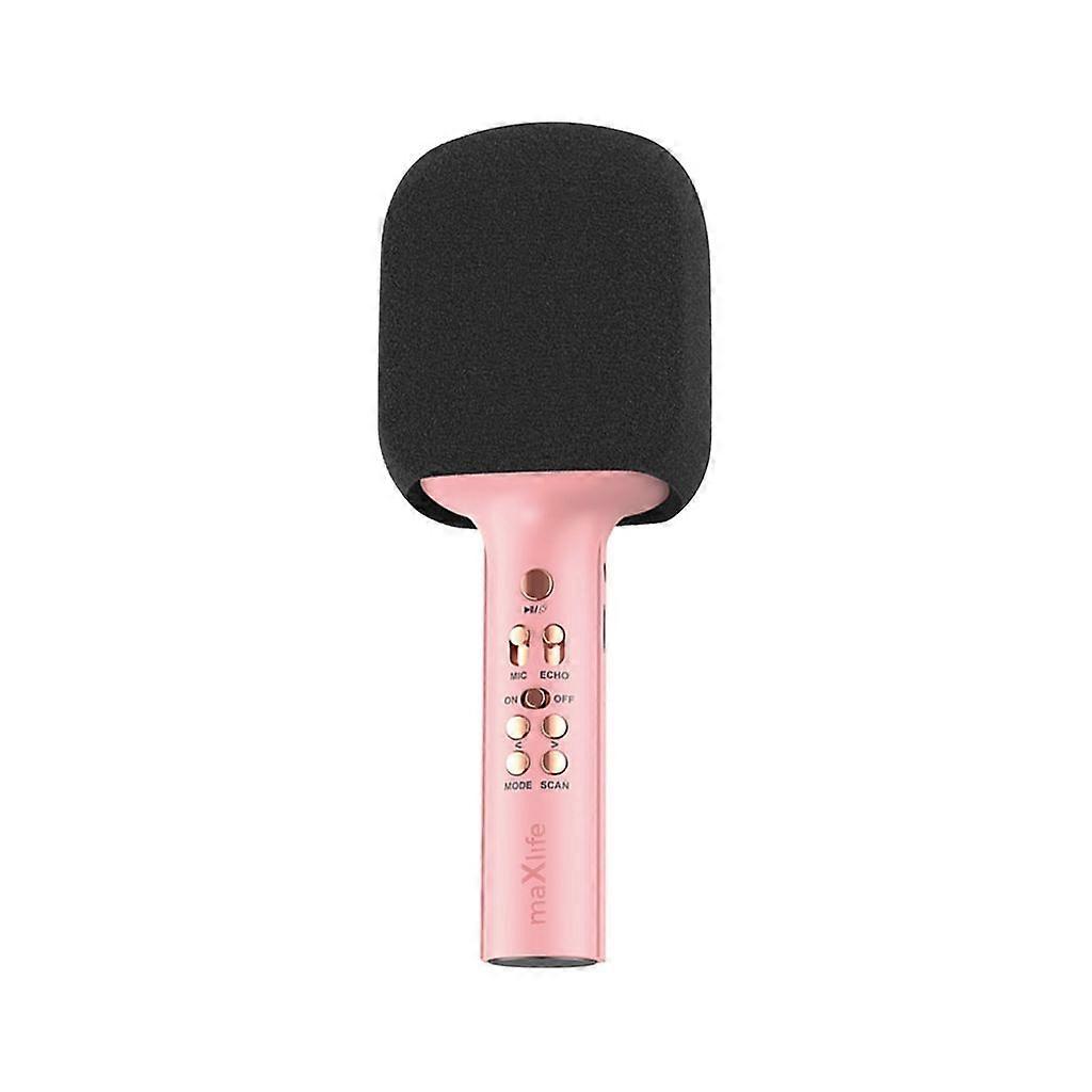Micrófono Bluetooth Maxlife con Altavoz - Rosa