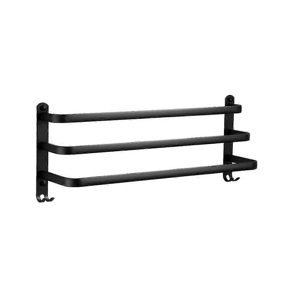 Rack de toalha de alumínio de 3 barras