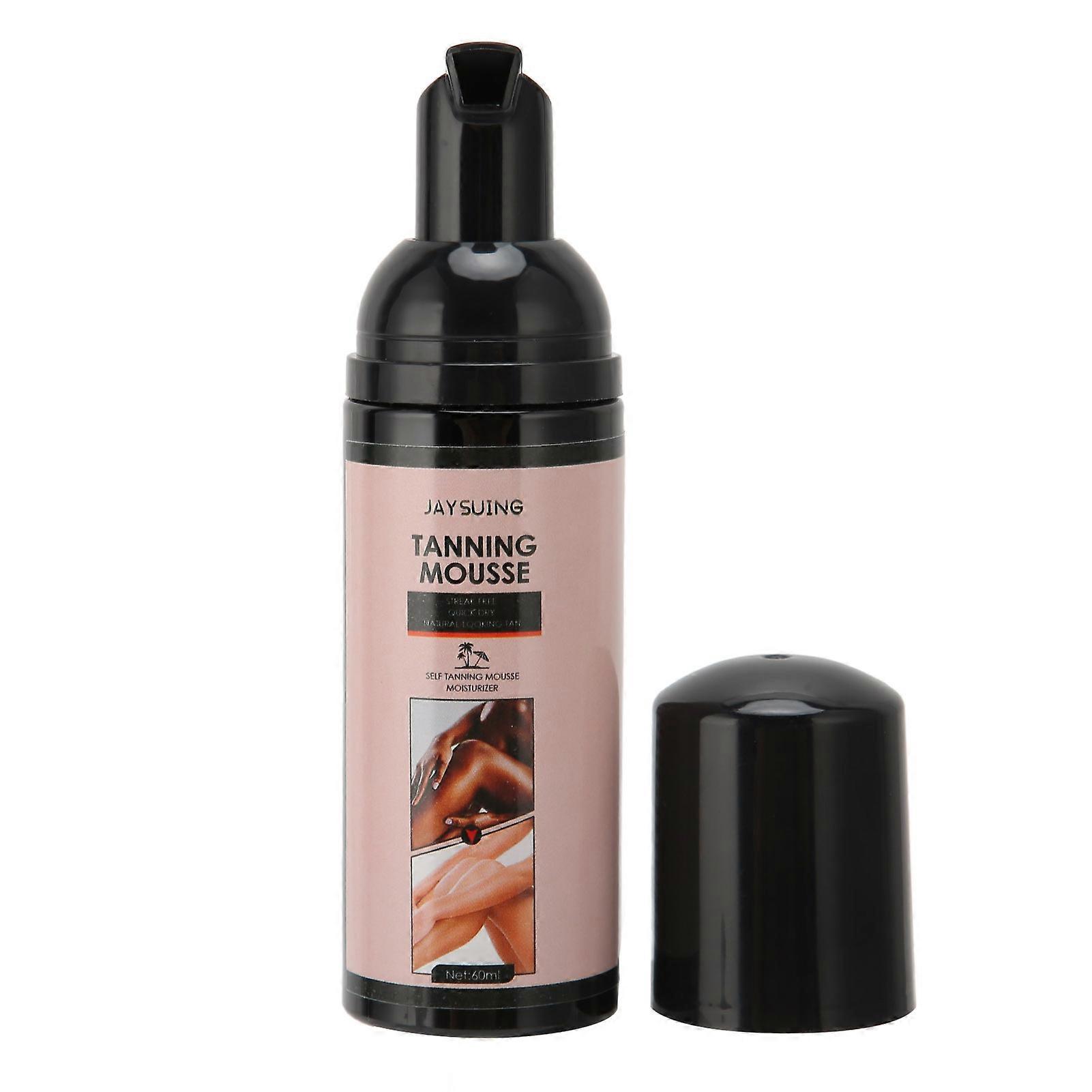 Tanning Mousse Summer Body Face Sunless 60ML Self Tanner Foam Moisturizing Skin for Women