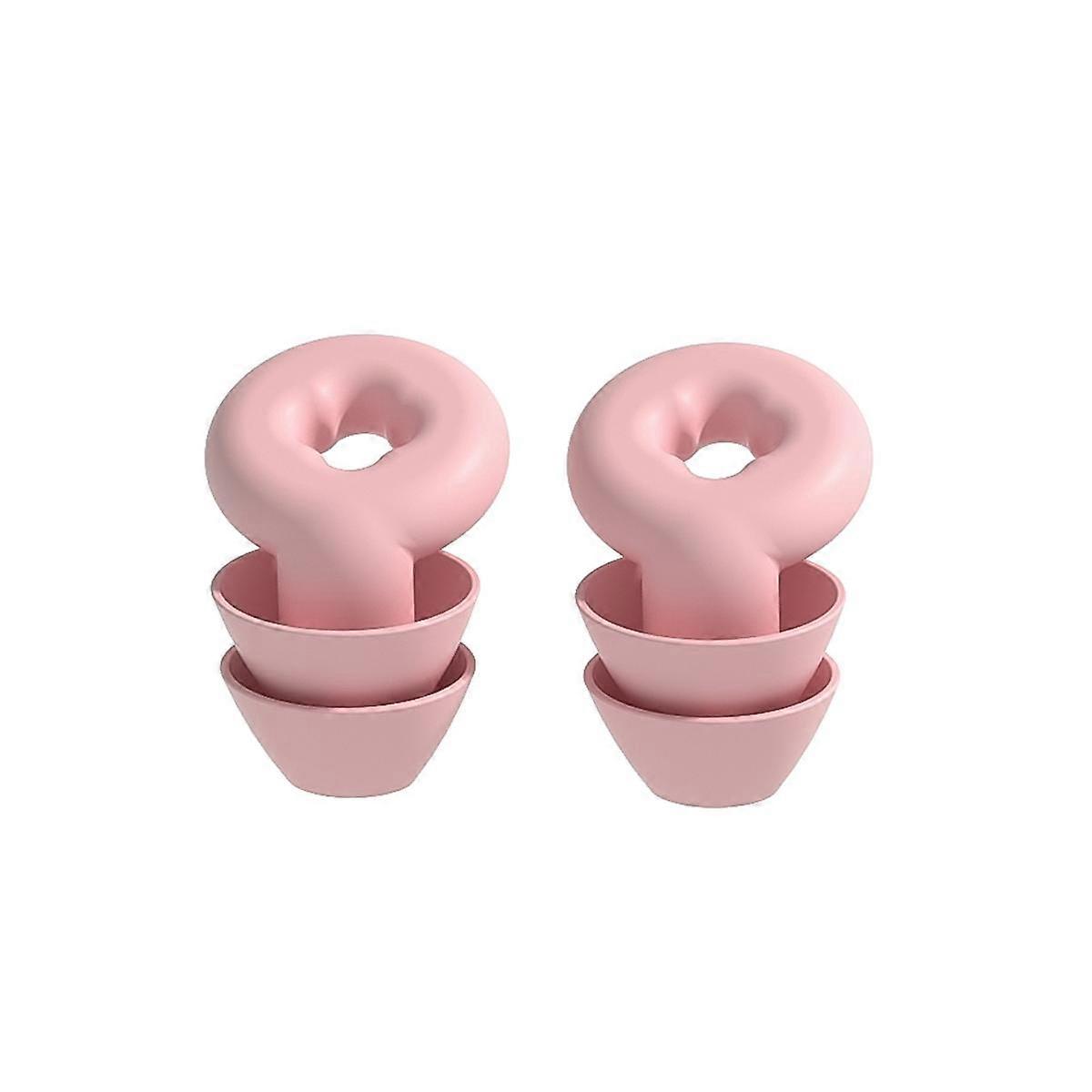 Soft Ear Plugs for Noise Reduction Waterproof Silicone Ear Plug for Sleeping Airplanes Noise Sensit