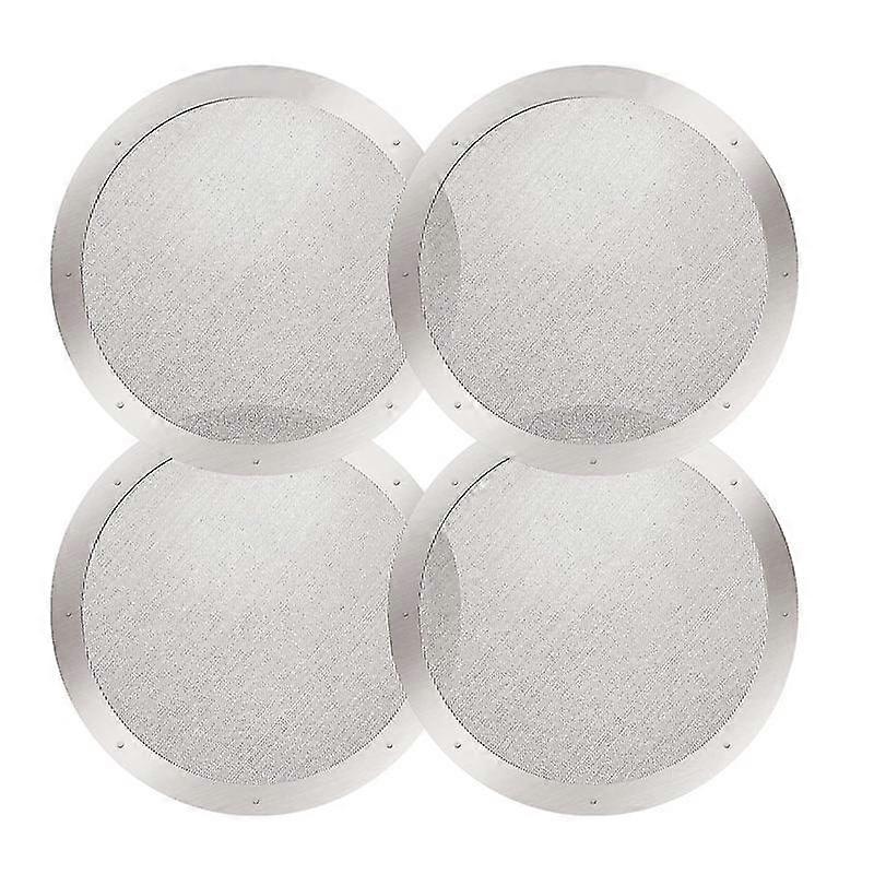 4-pack Reusable Stainless Steel Filters For Coffee Makers