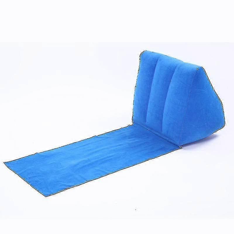 Inflatable Beach Mat Camping Leisure Lounger Back Pillow Cushion Chair Inflatable Sofa Couch For Sleeping Bags Air Bed