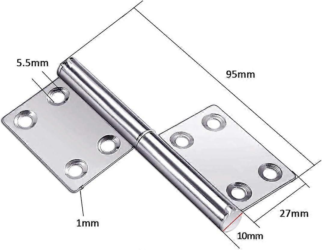 360 Swivel Door Hinges Flag Folding Butt Hinge Cupboard Window Hinges