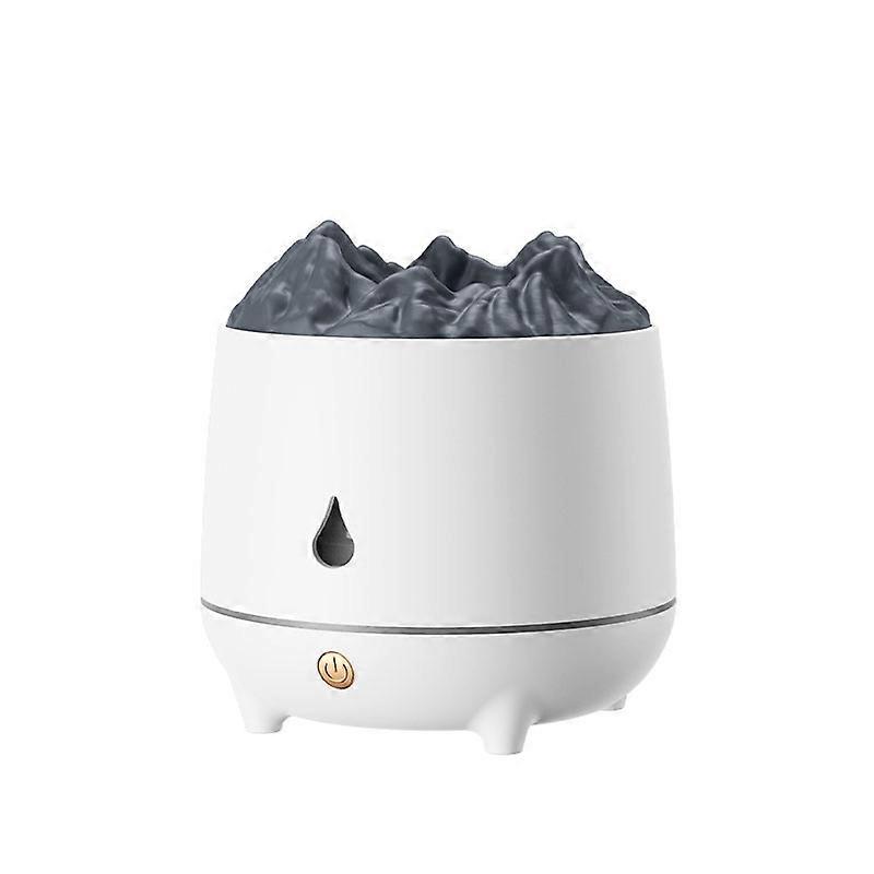 Simulation Flame Humidifier With Night Light
