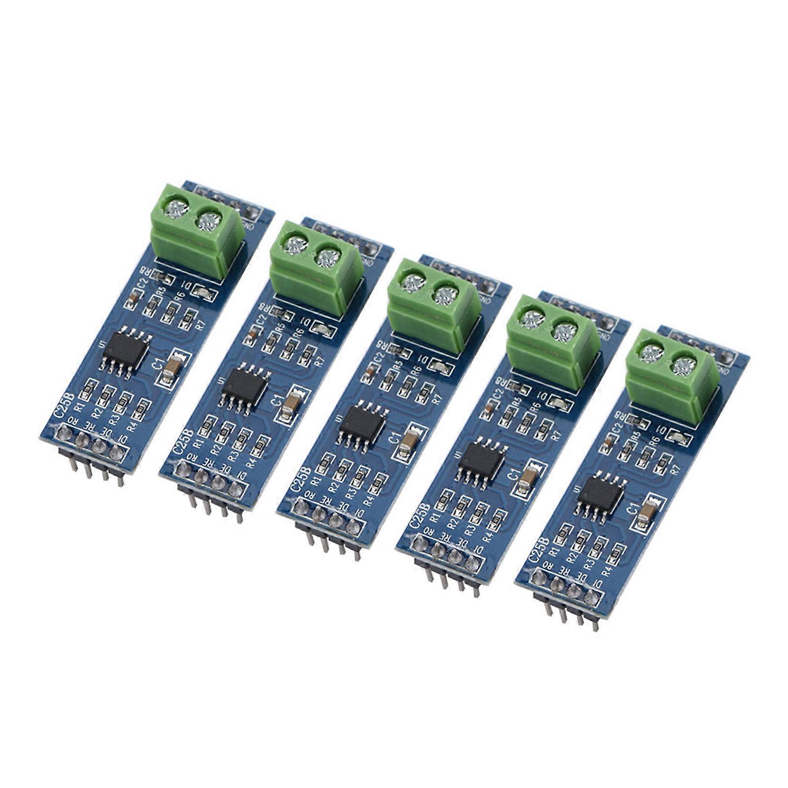 RS-485 Converter Module TTL to RS-485 Adapter for Raspberry Pi (5pcs)