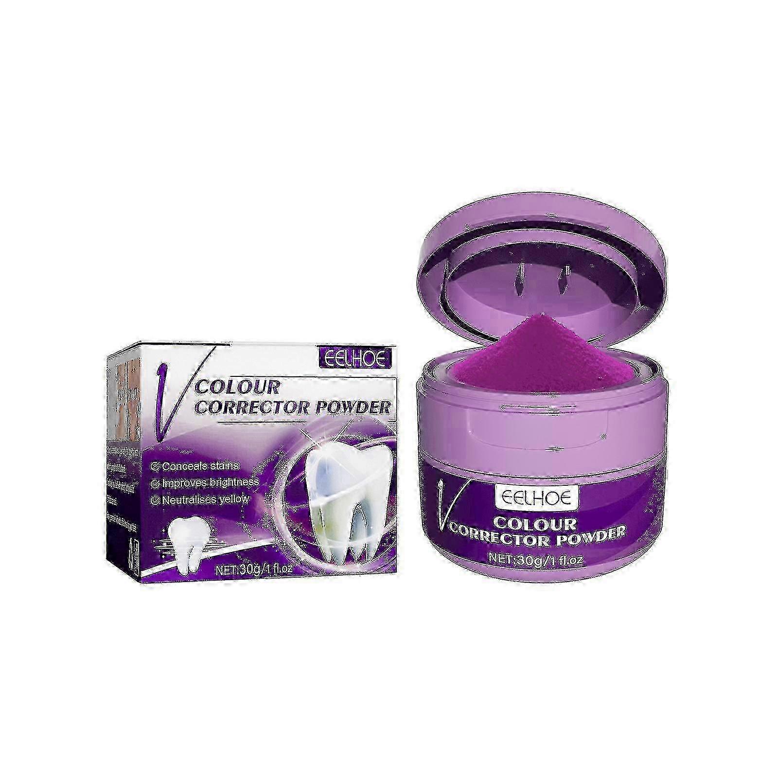 V34 Blanchiment Poudre Dentaire Élimination des dents Coloration Jaune Nettoyage buccal Frais Brillant Whit