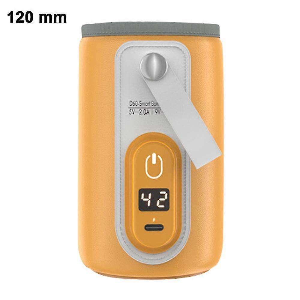 USB المحمولة زجاجة أكثر دفئا لحليب الثدي الطفل، تهمة سريعة وتسخين دقيق للسيارة والسفر زجاجة أكثر دفئا، التلقائي زجاجة العزل أكثر دفئا فو