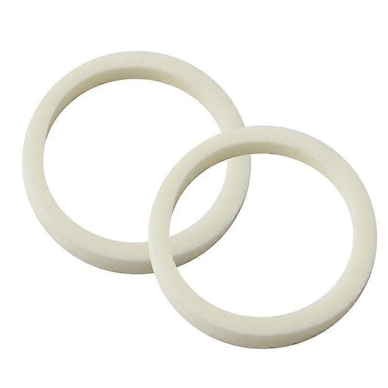 Bicycle Sponge Ring Oil Dust Sealed Foam Ring Kit White 1pair