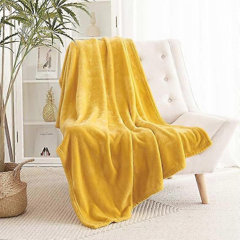 Fleece Bed Blankets, Soft Lightweight Plush Fuzzy Cozy Luxury Blanket