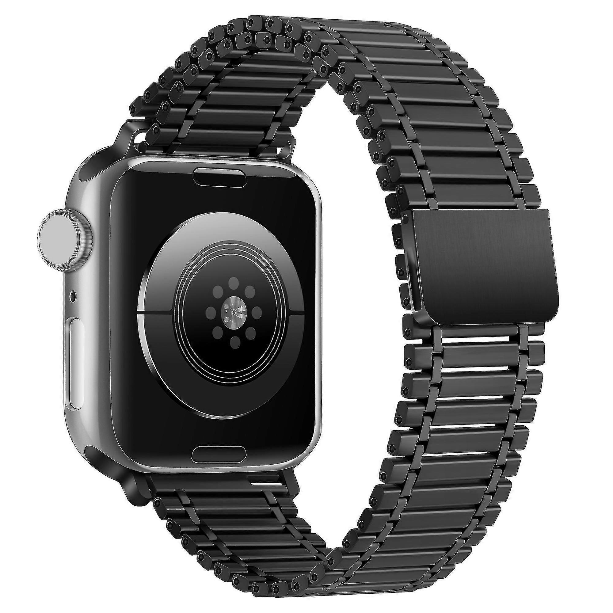 Magnetic Strap For Apple Watch Series 8 7 41mm 6 5 4 Se Se (2022) 40mm 3 2 1 38mm Stainless Stee