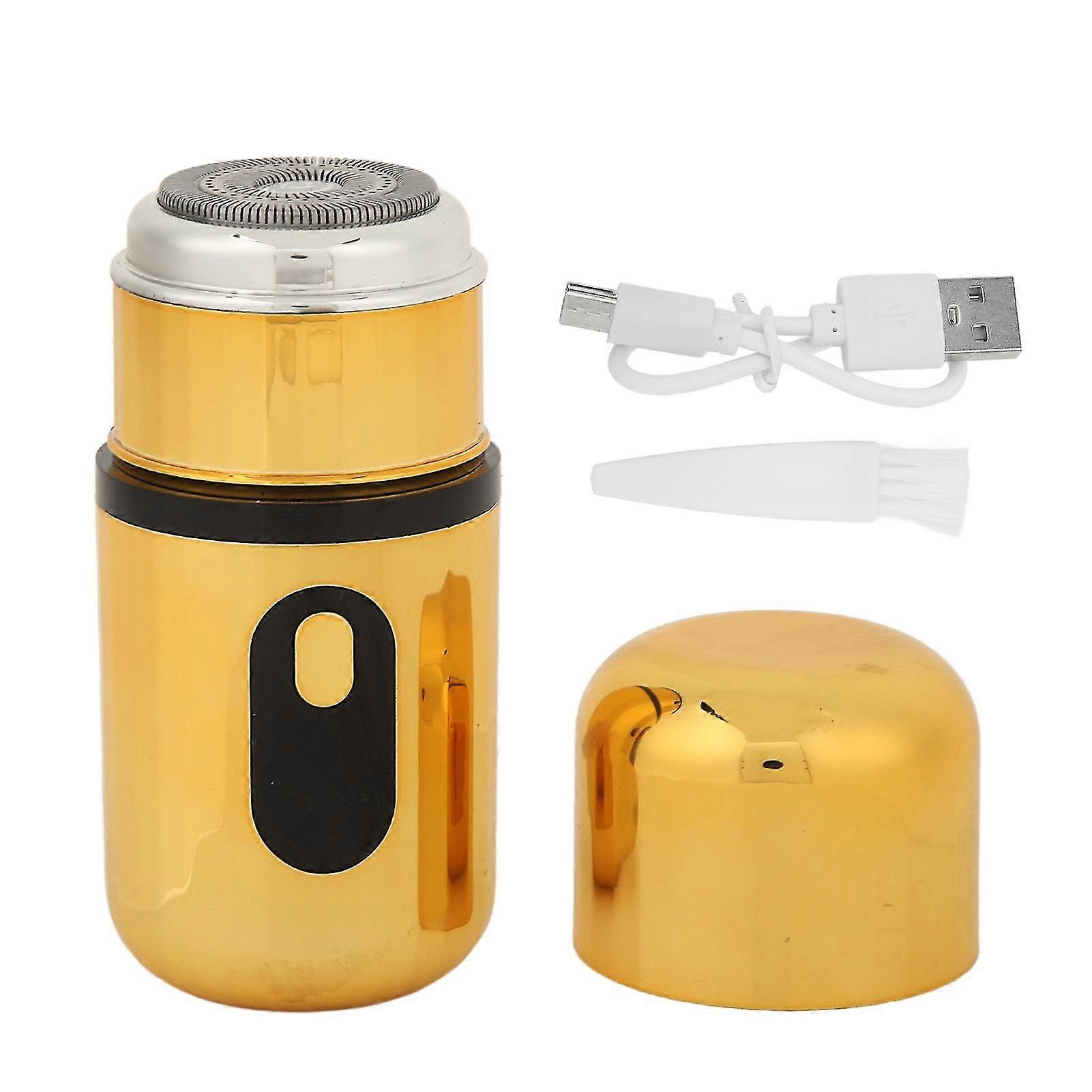 Electric Beard Trimmer for Men Compact Design Low Noise Wet Dry Use 300MAH