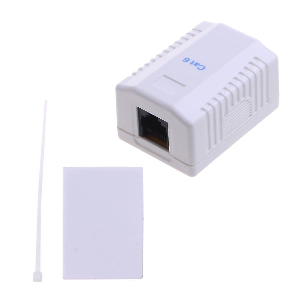 CAT6 Network Module Information Socket RJ45 Connector Keystone Jack Wall Plate