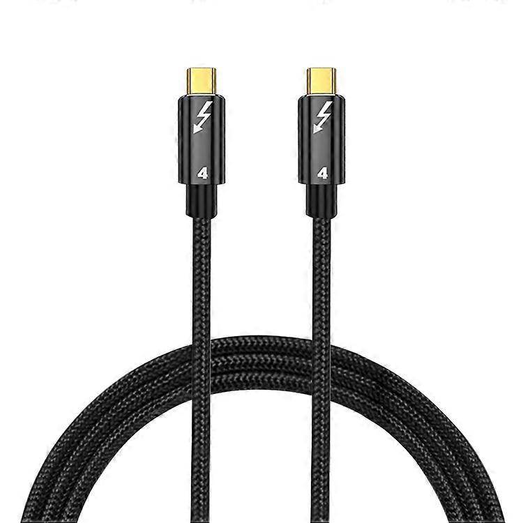 100W Type-C Compatible Thunderbolt 4 Cable, Length: 1m