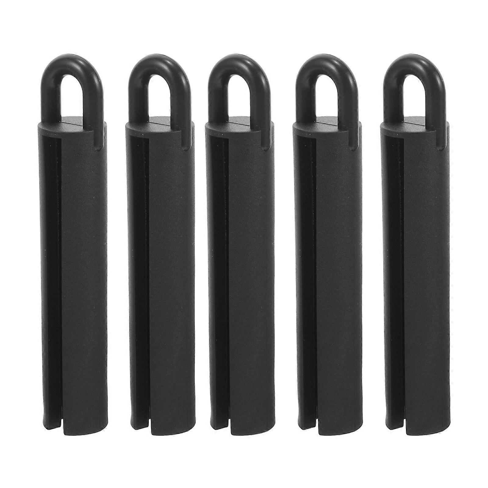 10 Sets Billiard Stick Hanging Holder Pool Cue Protectors Billiard Cue Hangers with Accessory
