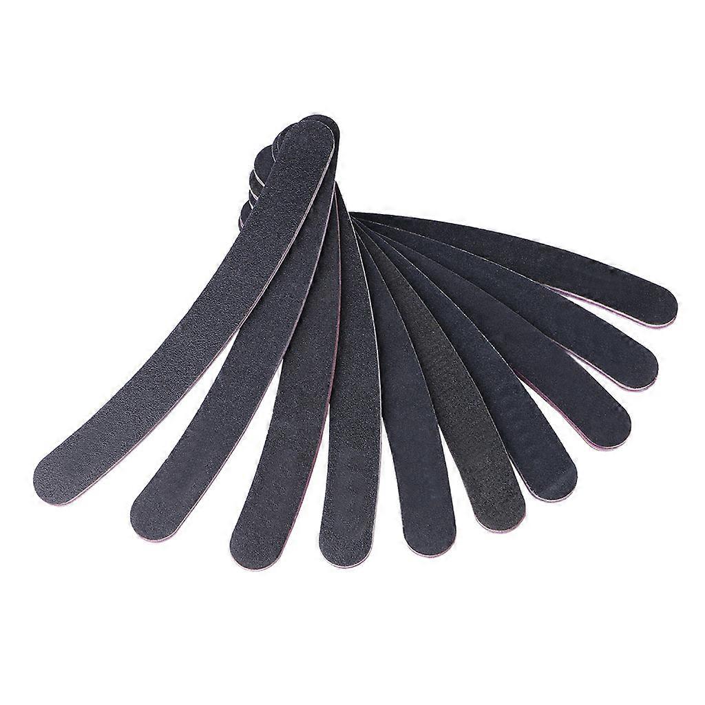 Nail Sanding Files Polish Buffer 100/180 Manicure Pedicure Tips Gel Curve Tools