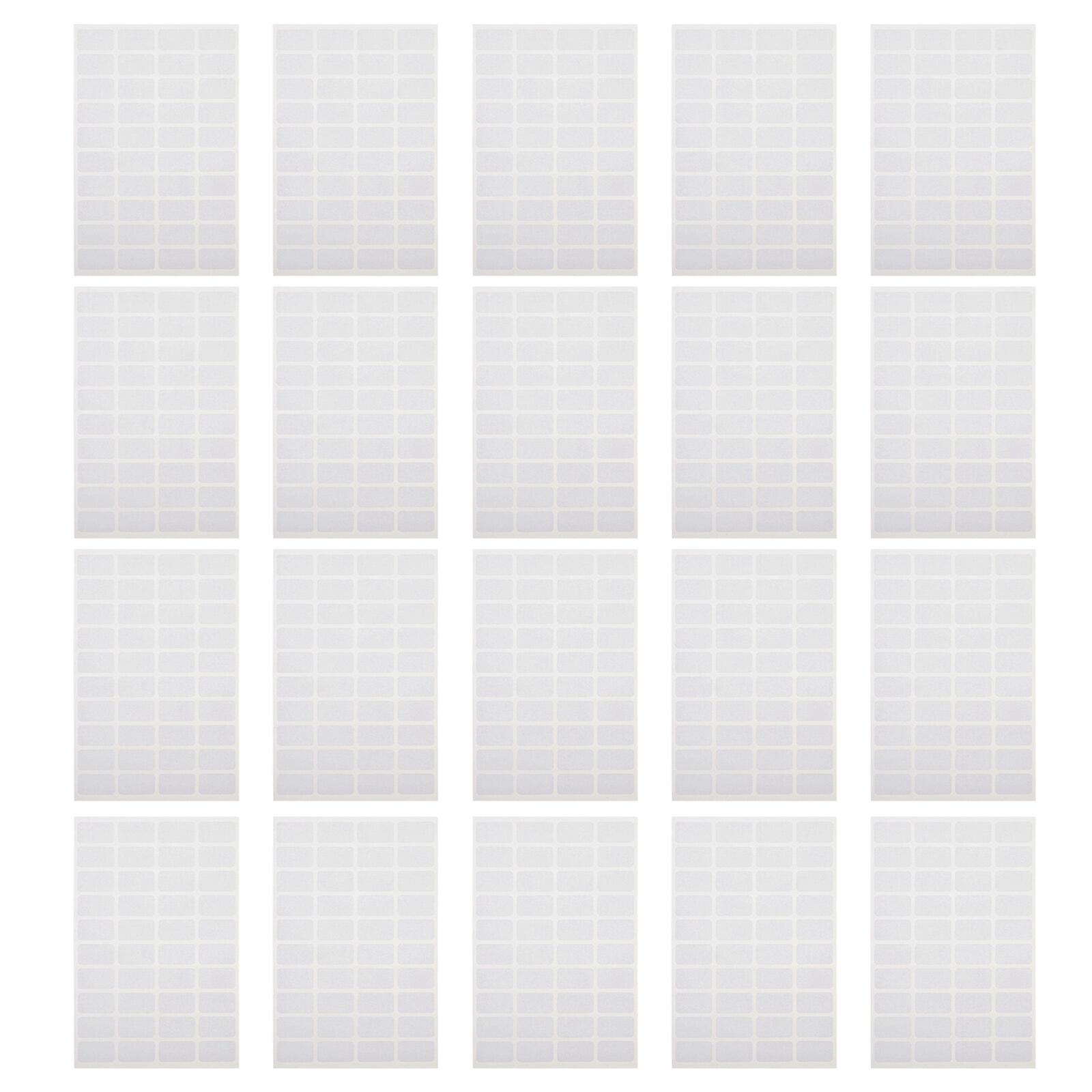 50 Sheets Classification Sticker Label Sticker Blank Stickers DIY Sticky Label