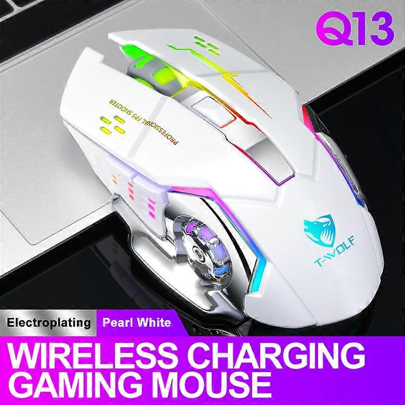 Souris Sans Fil Chargement De Souris De Jeu Mute Souris Rétro-Éclairée Mécanique Ergonomique Optique Ordinateur Accessoires Pour Pc Portable