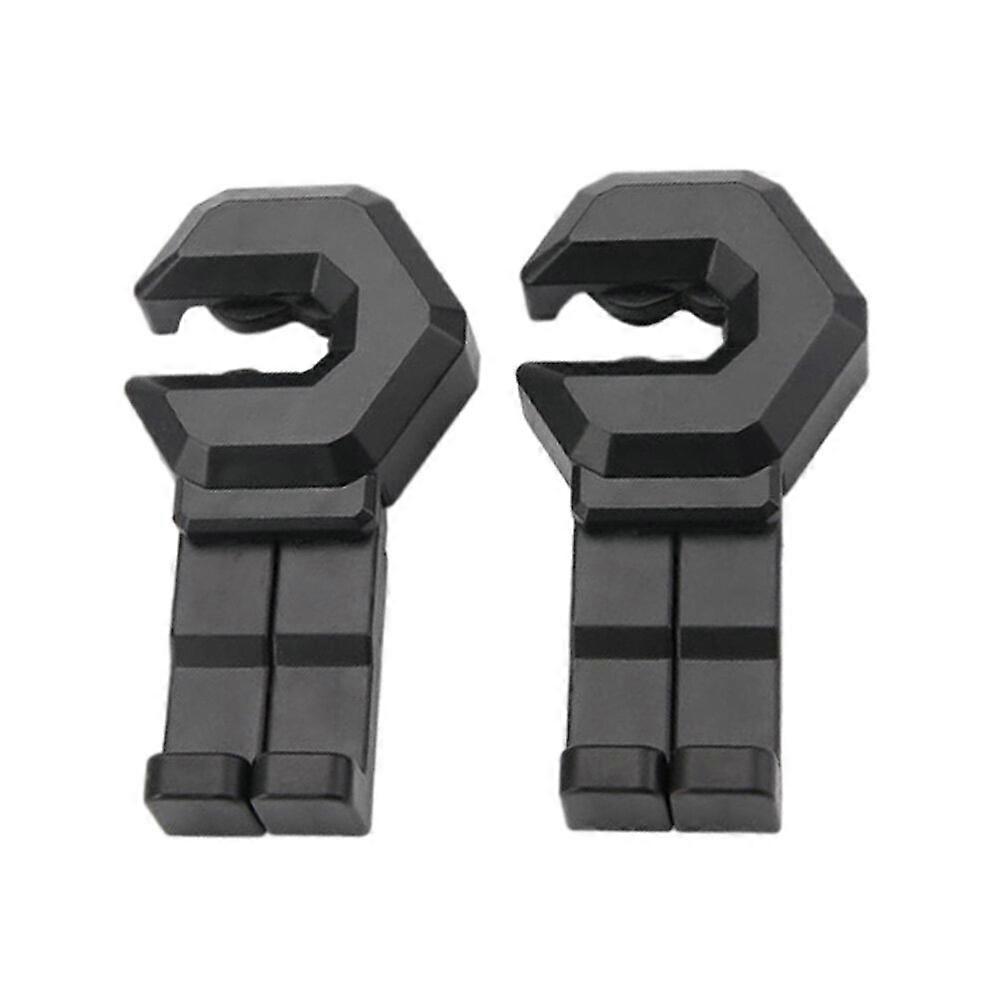 1 Pair Universal Car Back Seats Headrest Hanger Plastic Car Hook Double Hooks