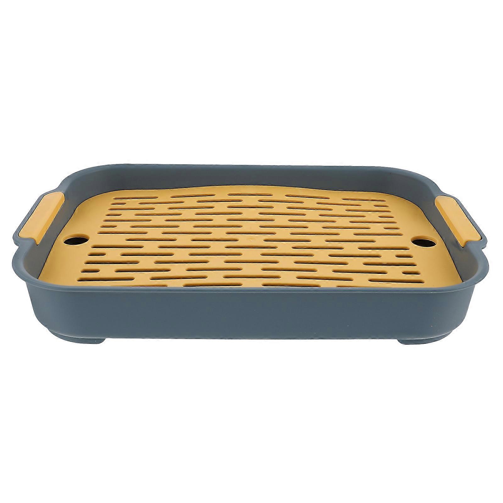 Rabbit Litter Box Rectangular Hamster Toilet Bunny Litter Box Rabbit Training Potty