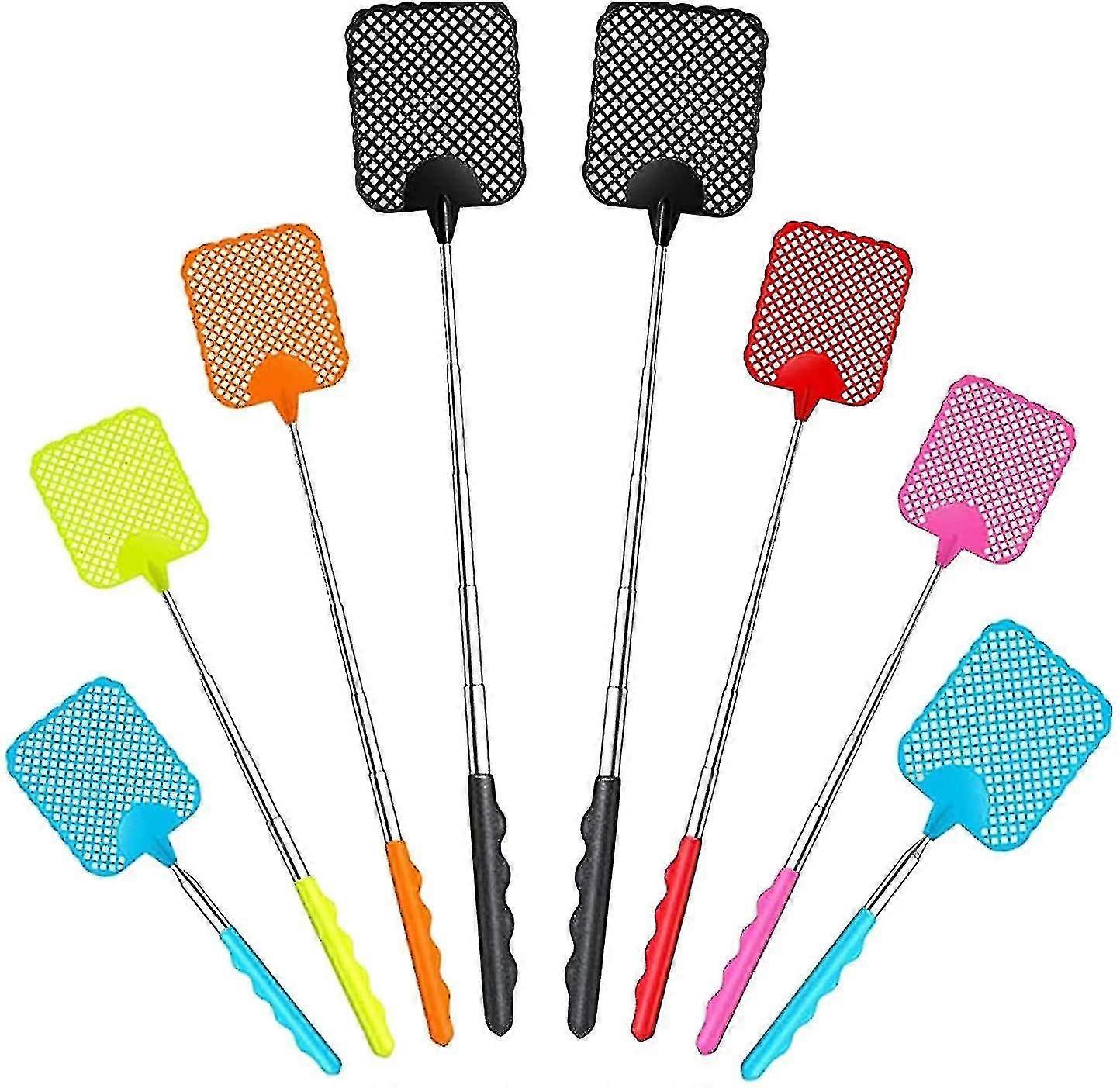 Fly Swatter, Telescopic Fly Swatter, Large Extendable Fly Swatter, With Durable Extendable Handle