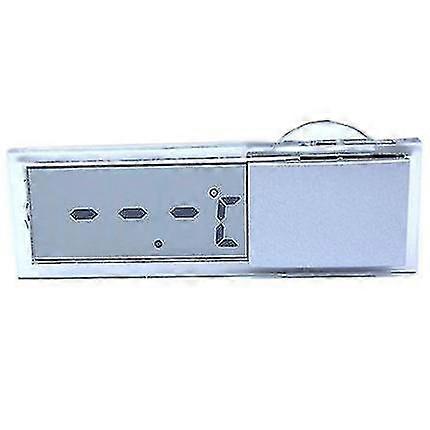 Car Electronic Clock Sucker Type Electronic Clock And Suction Cup Car Thermometer (4pcs)