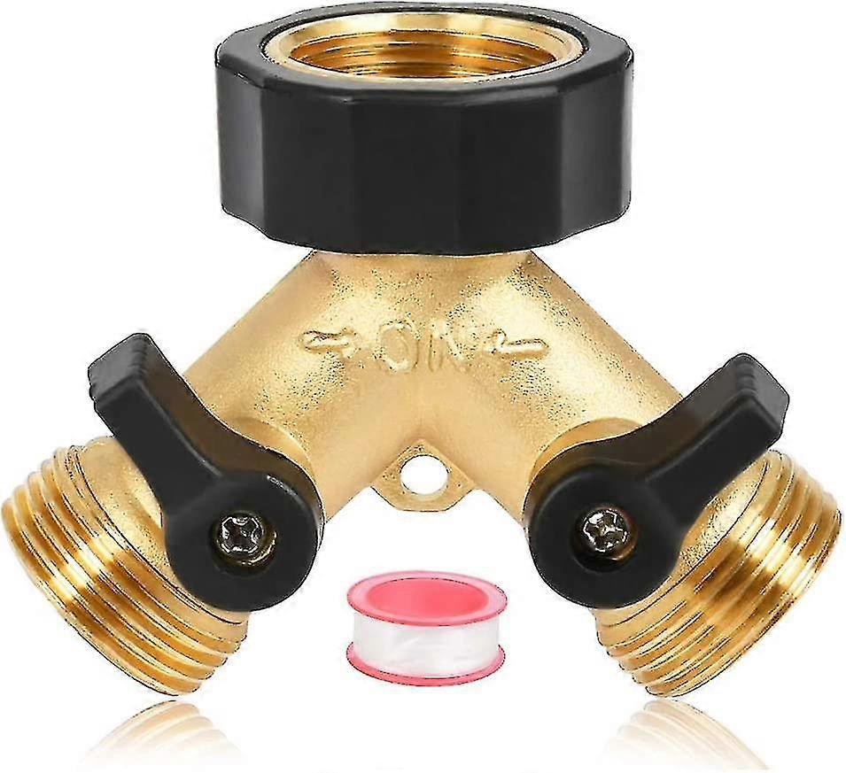 2-way Distributor 3/4 Inch Y Distributor For Faucet Made Of Brass