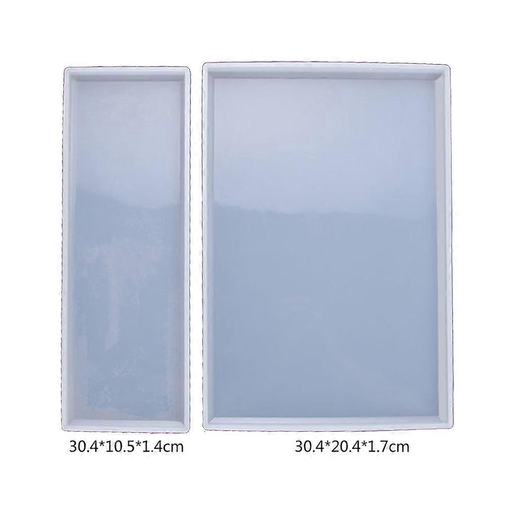 Agate Tray Molds for Resin Casting Sturdy Silicone Tray Mold Rectangular
