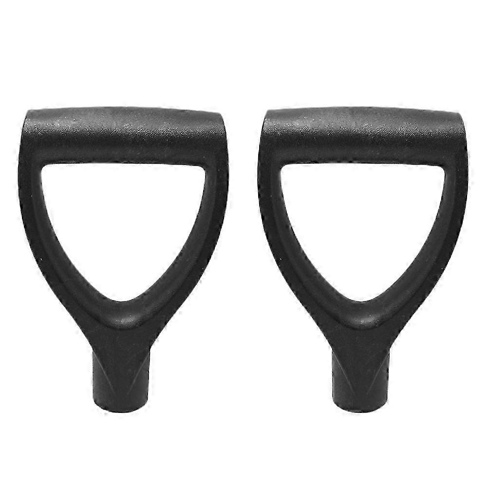 2Pcs Plastic Shovel Handles Portable Grip Handles Digging Raking Tools
