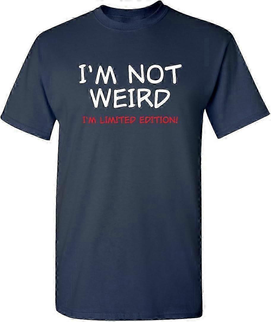 Not Weird I'm Limited Edition Mens Humor Graphic Novelty Sarcastic Funny T  Shirt 90s Retro | Fruugo NO, image size:913x1086