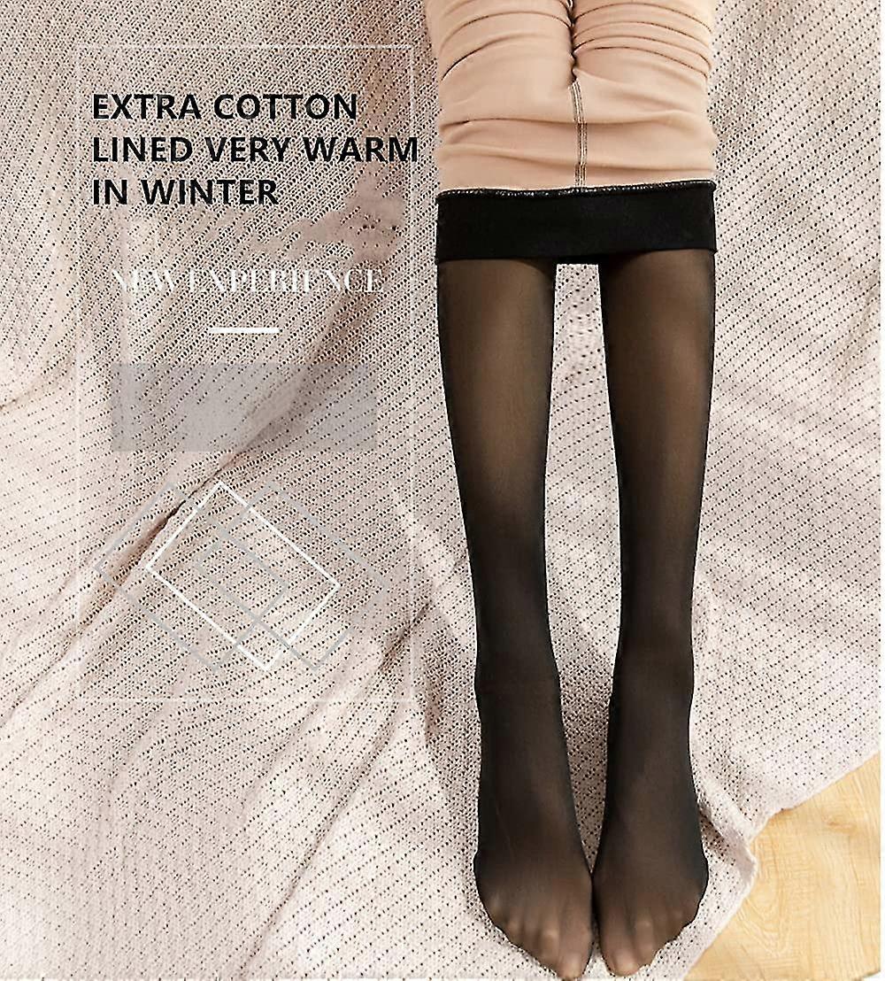 Magic Extra Tjocka Varma Vintertights Med Dubbelfoder Och Stretchig Termofleece För Damer