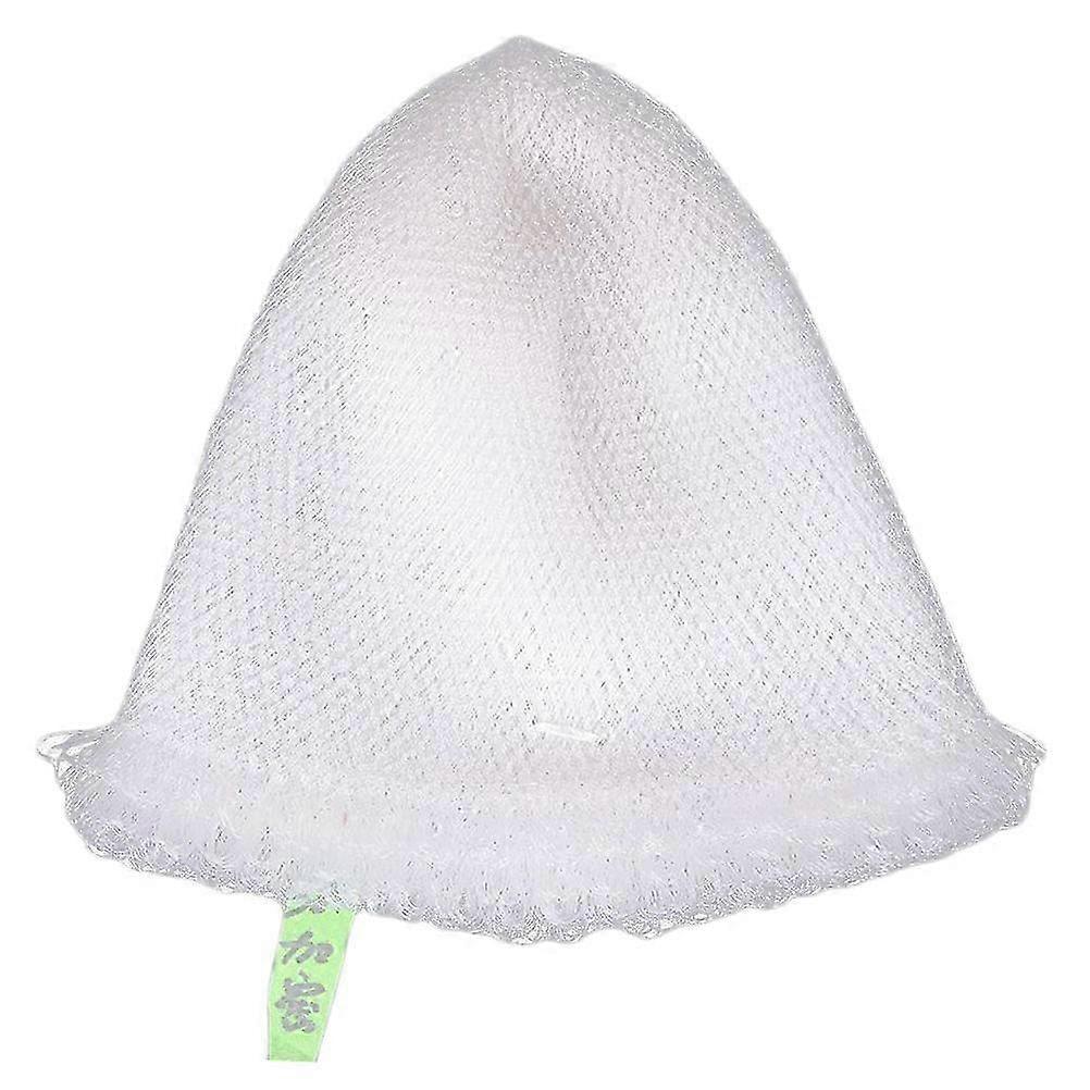 1Pc Fishing Landing Net Fishing Dip Net Head Hand Woven Fishing Line Nylon Net Truck Net White (Diameter 70cm Length 95cm)