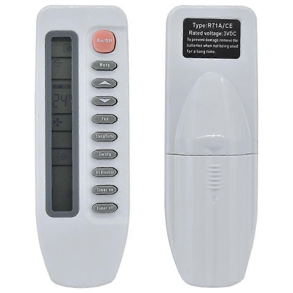 New R71A/CE For MIDEA KOMECO Tornado Air Conditioner Remote Control R71A/E