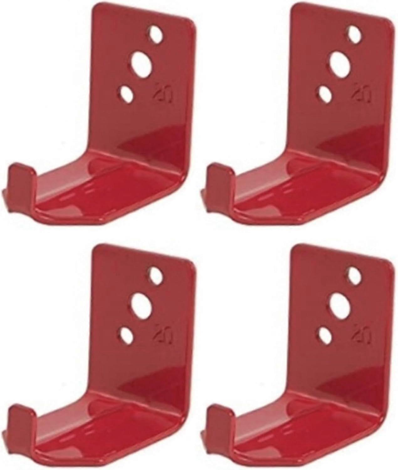 消火器用4個消火器マウント、乾式化学薬品および消水器用ユニバーサル消火器フックウォールブラケットホルダー