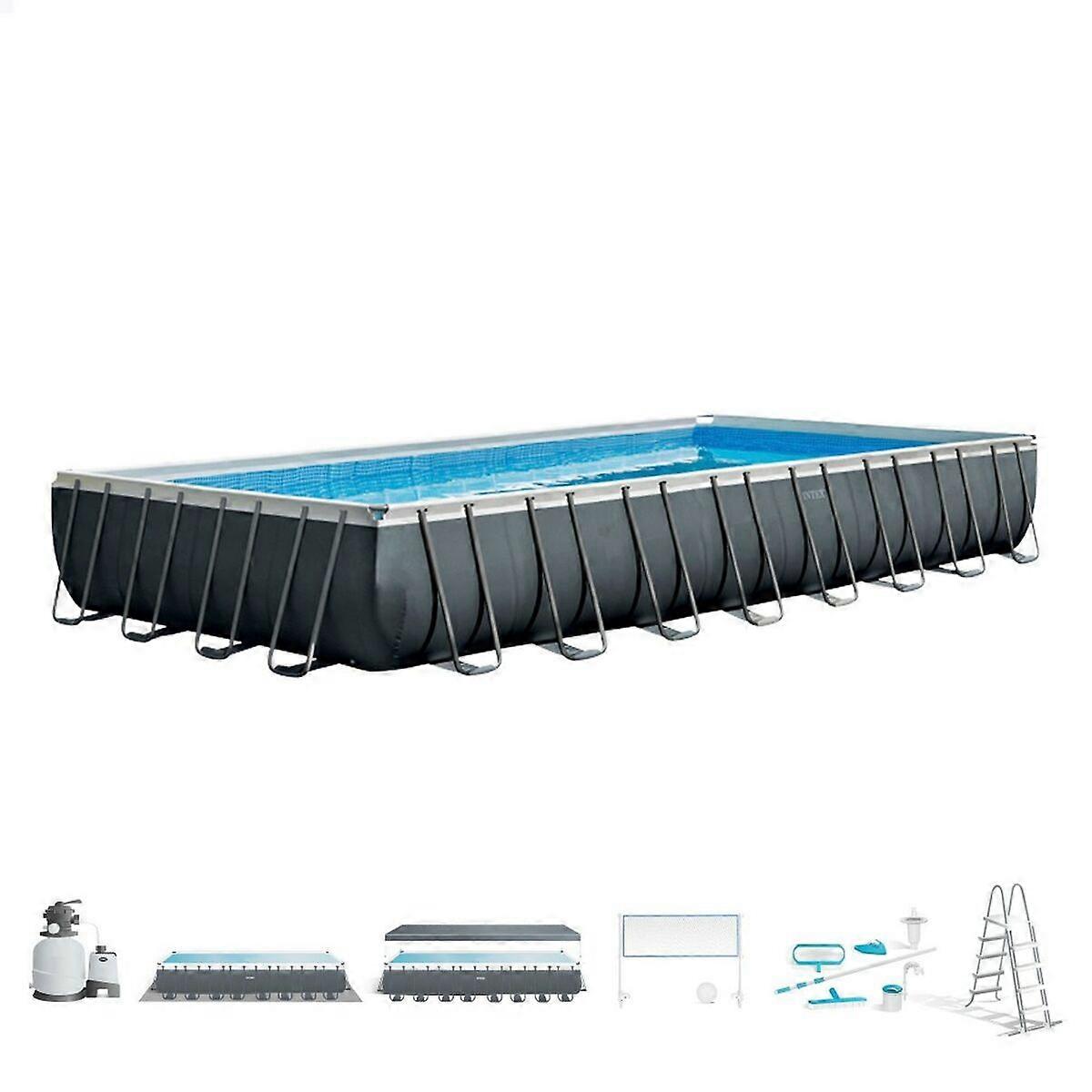 Removable pool Intex 26378 975 x 132 x 488 cm