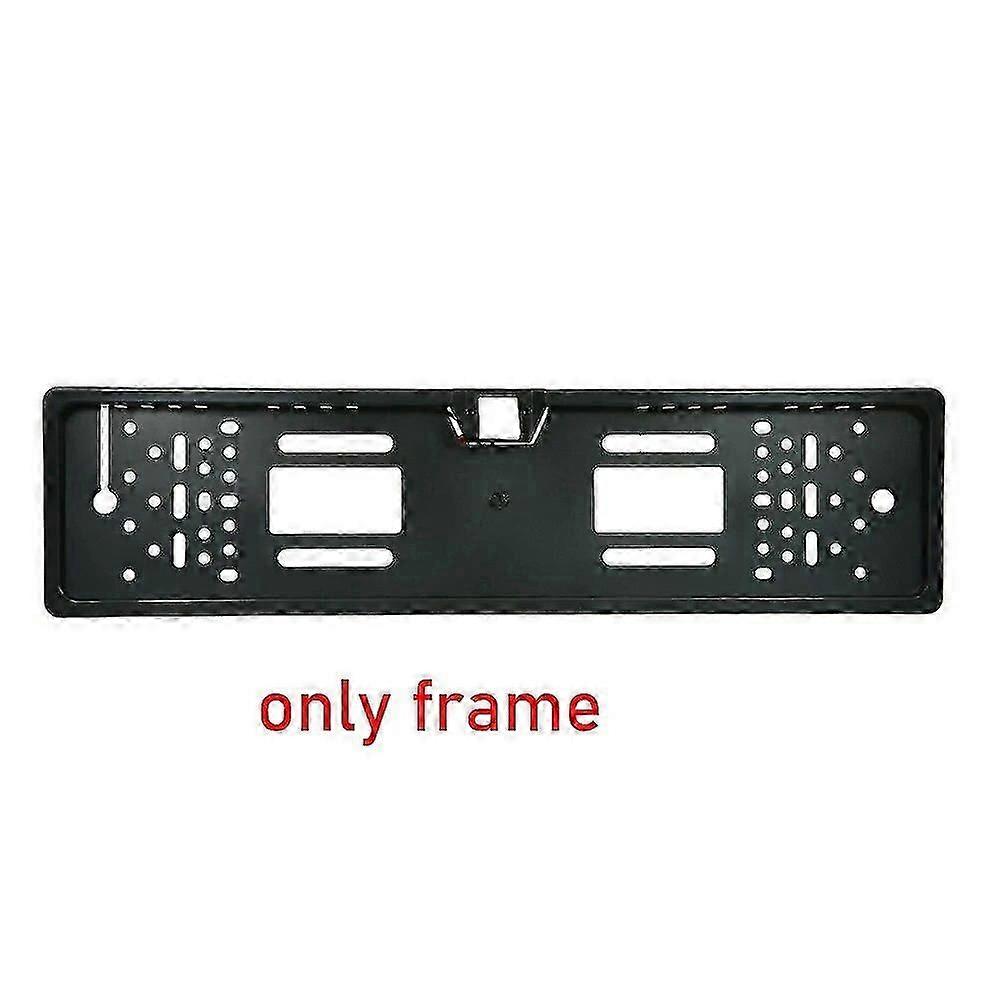 Car Rear View Camera EU European License Plate Frame Waterproof Night Vision Reverse Backup with 4 Or 8 12 LED Light