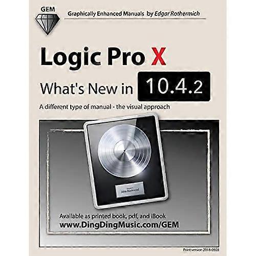 Logic Pro X - What's New in 10.4.2: A different type of manual - the visual approach