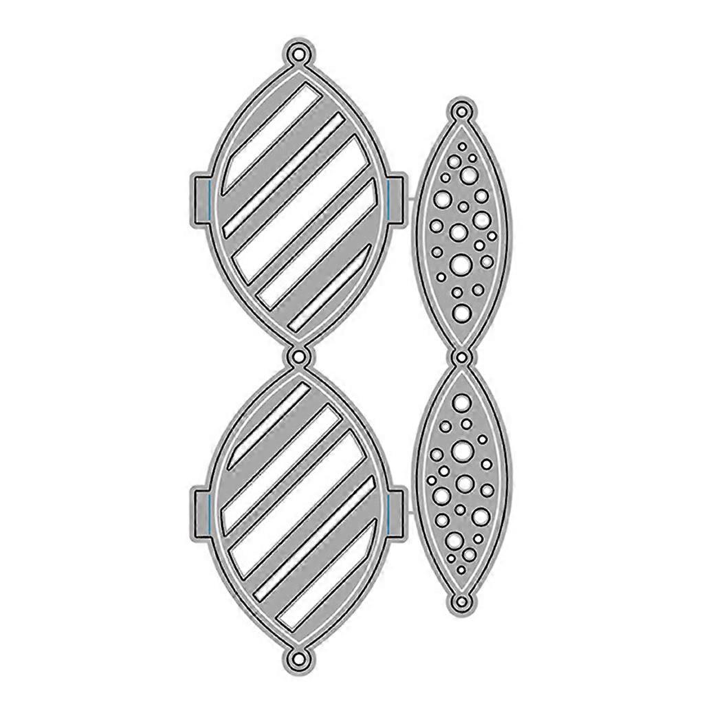 για Creative Lantern Metal Die Cuts Exquisite Scrapbooking Ανάγλυφο πρότυπο DIY Κρεμαστά χριστουγεννιάτικα δέντρα που κάνουν Supplie