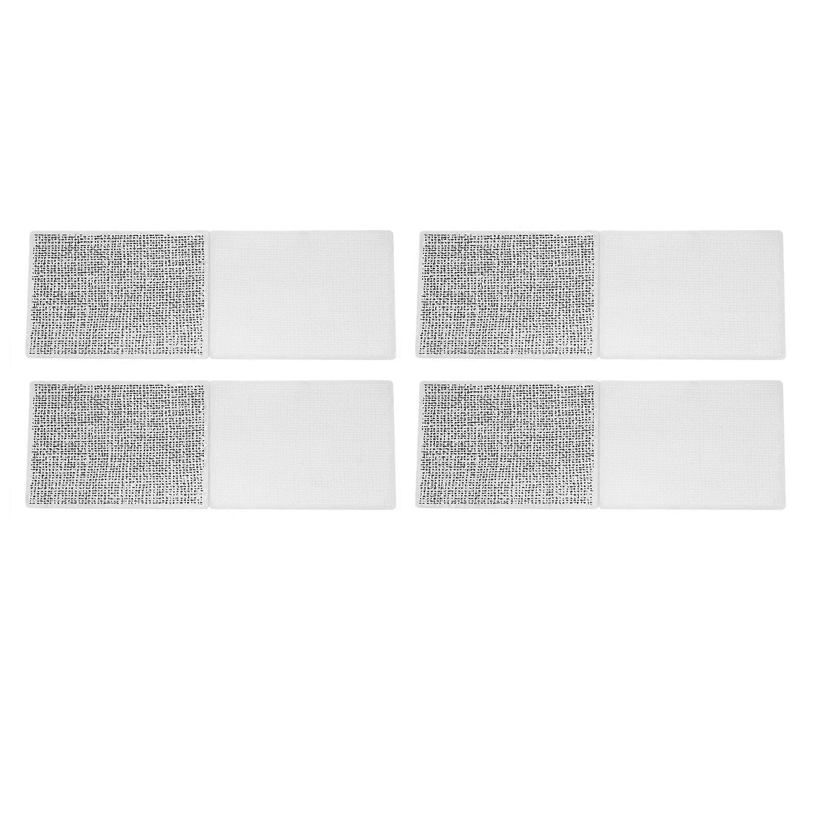 4 Pcs Embossing Folders Multifunctional DIY Craft Plastic Embossing Template Folders for Embossing Machine