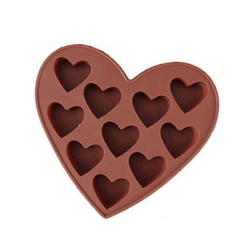 Praline Mold, Silicone Mold, Heart Ice Cube Mold