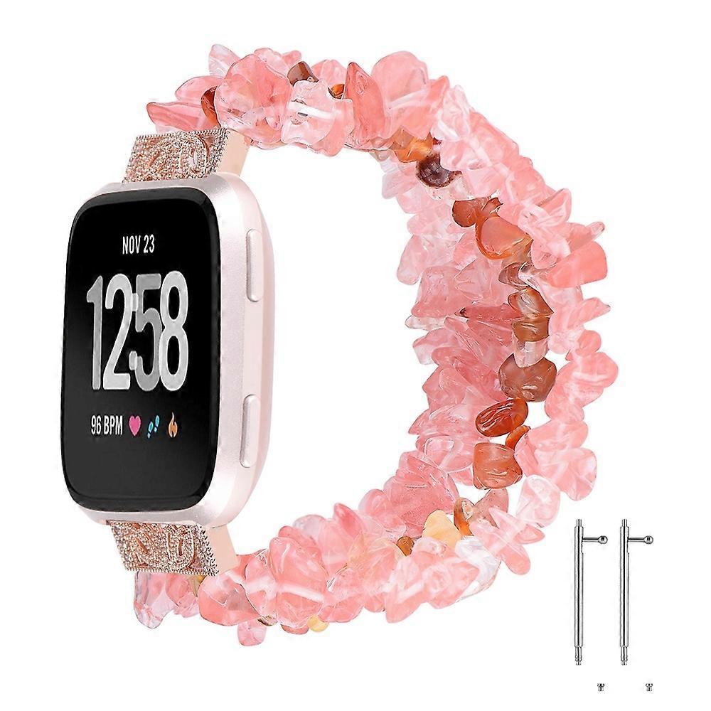 Rough Stone Watchband For Fitbit Versa