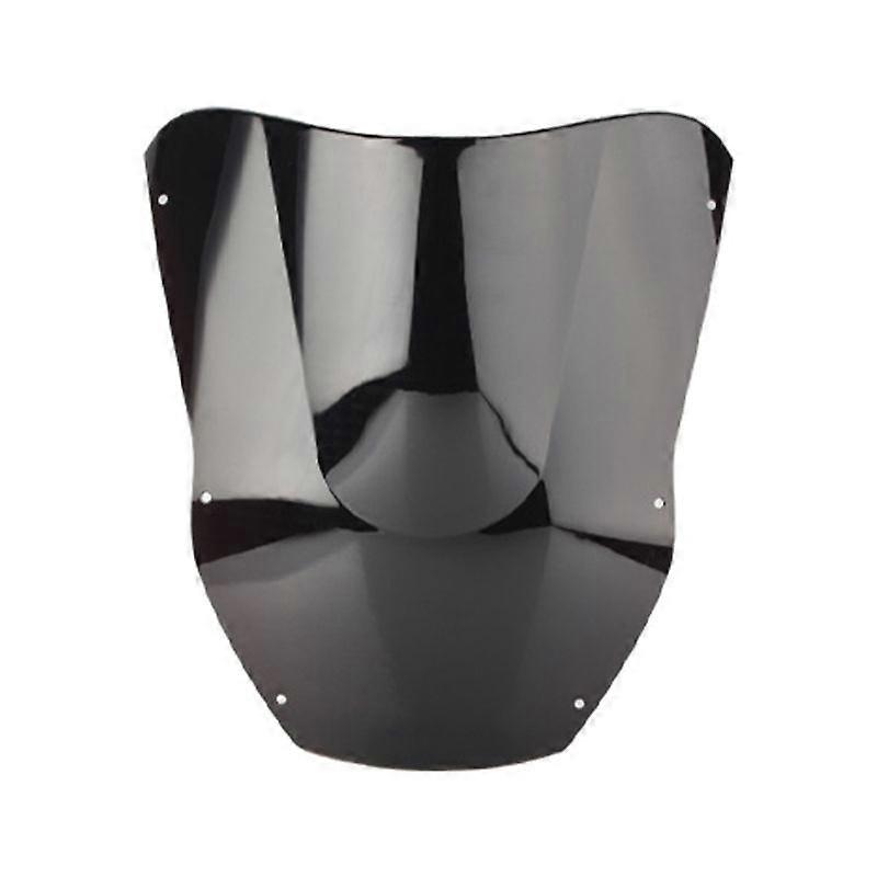 Motorcycle screen Double Bubble Windshield Deflector Protector WindScreen compatible for Kawa-saki ZX12R ZX-12R ZZR1200 2000 2001 MAXP