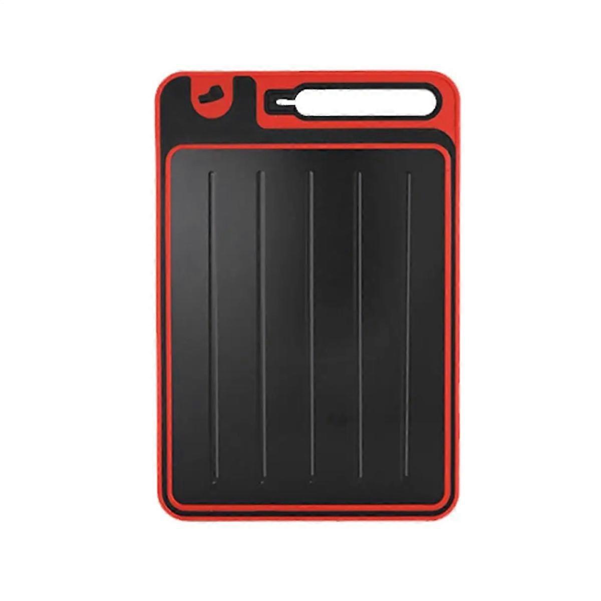 Defrost Tray Cutting Board Double-Sided Cutting Board Household Tray Tools for Meat with Cutting Bo