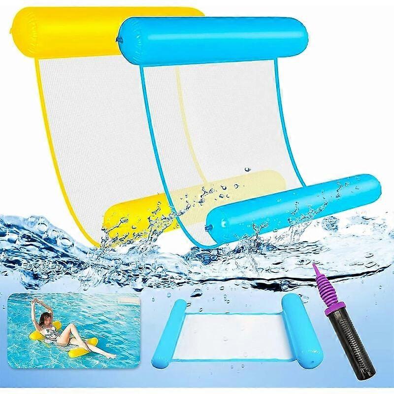Case Pack Inflatable Water Hammock with Inflatable Device Suitable for Adults and Kids Outdoor Summer Toys