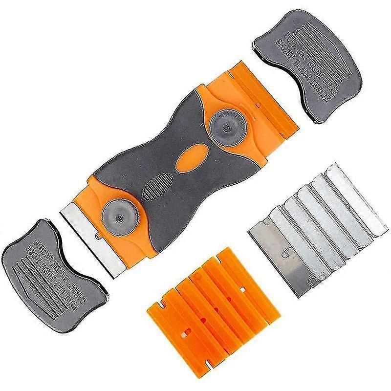 Plastic Scraper Decal Sticker Remover Tool With Metal And Plastic Scraper