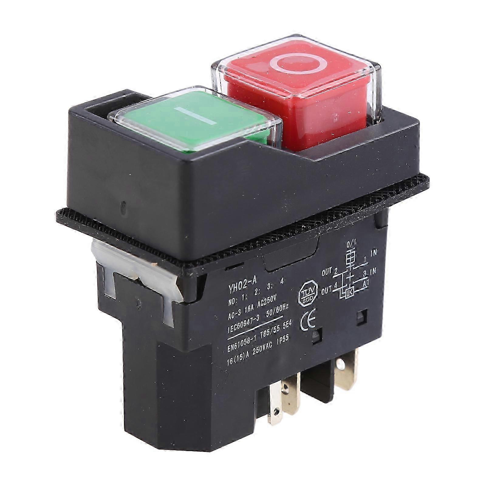 KLD-28A/YH02-A Waterproof Magnetic Switch Explosion-proof Pushbutton Switches 22 a