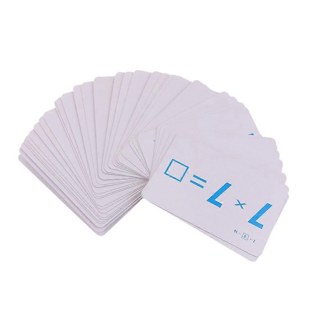 36 Pieces Kids Math Flash Cards for Teacher Developing Math Skills