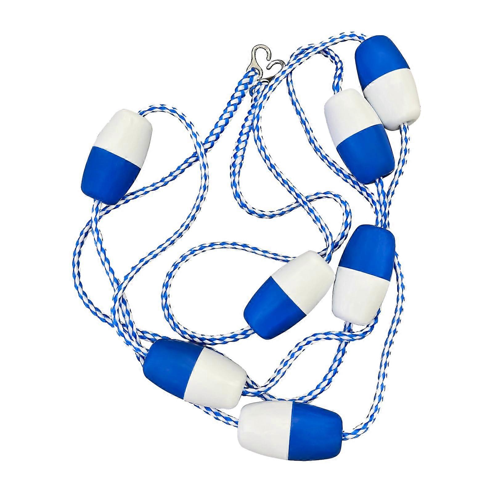16ft Pre-Assembled Swimming Pool Safety Rope and Float Kit for Effective Water Safety and Child Protection