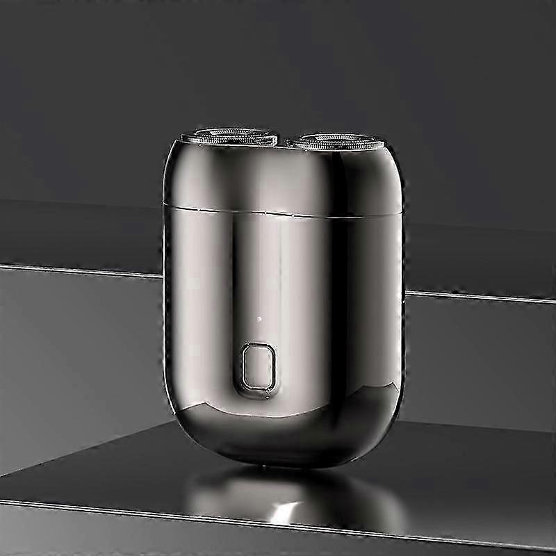 Upgrade Pocket Shaver Usb Mini Shaver For Men, Double Ring 3d Knife Net New